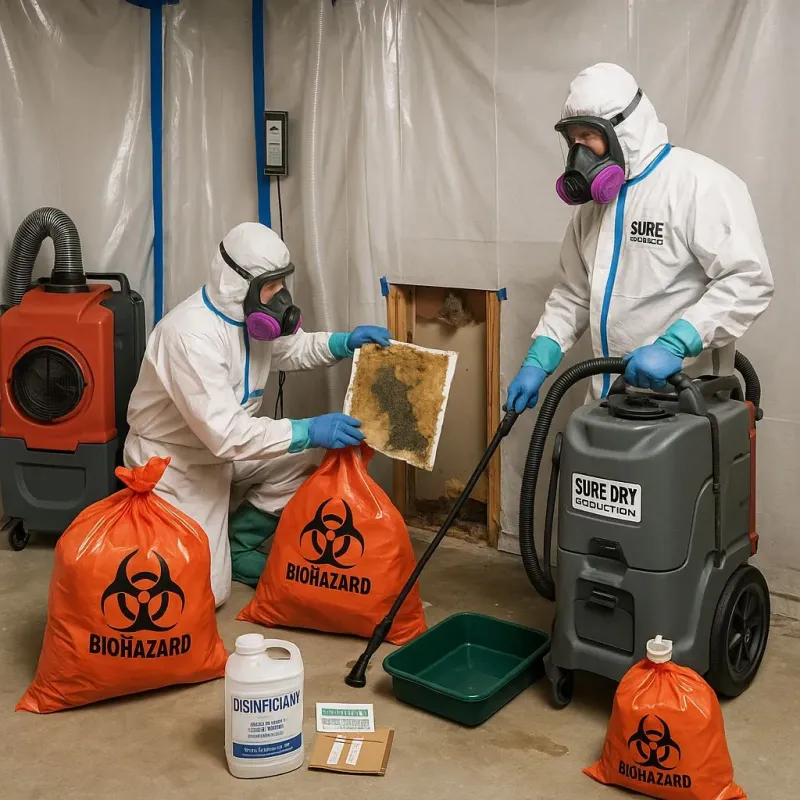 Contaminated Water Handling Protocols process in Claremont, CA