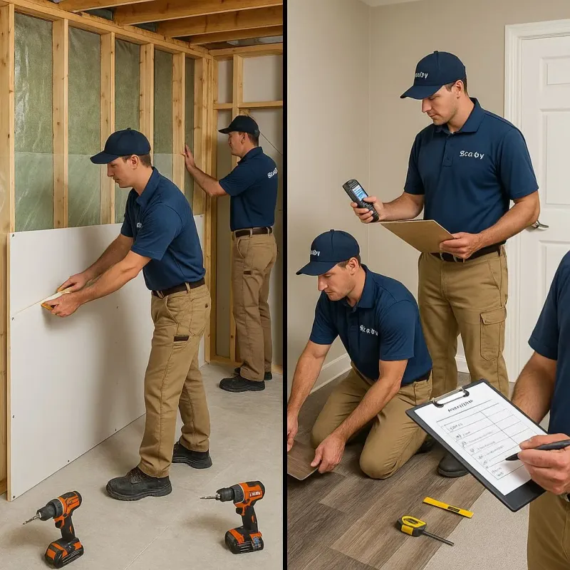 Repairs and Reconstruction process in Claremont, CA