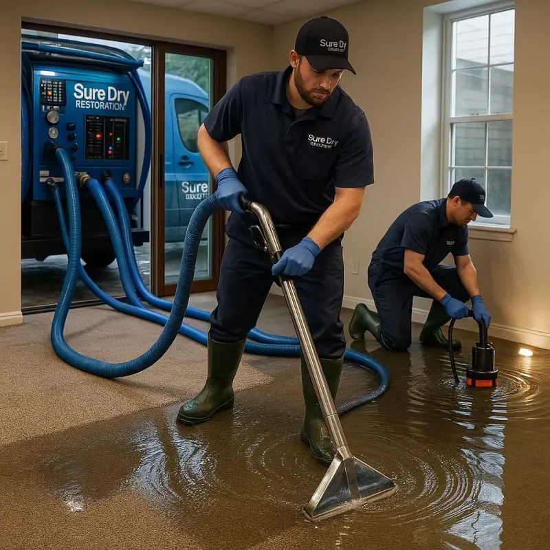 Water Extraction and Removal process in Claremont, CA